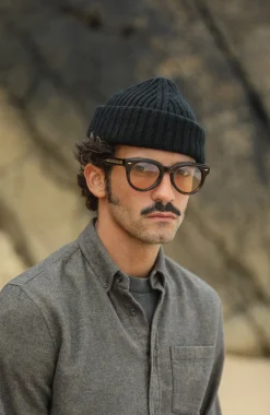 Drapeau Noir Bonnet Laine & Alpaga Noir Best Sale