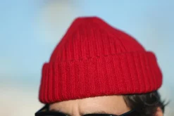Drapeau Noir Bonnet laine & alpaga Rouge Cheap