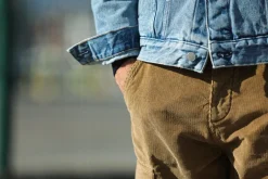 Drapeau Noir Cargo Pants Velours Beige Best