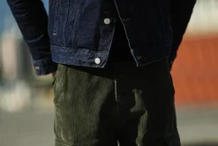 Drapeau Noir Cargo Pants Velours Khaki Best
