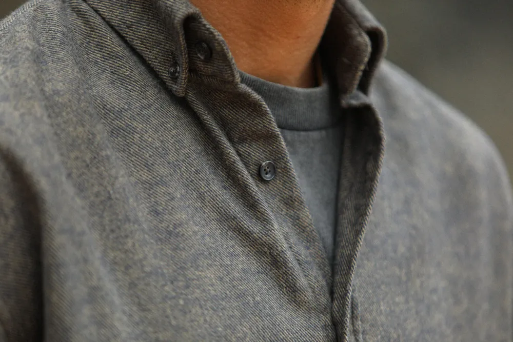 Drapeau Noir Chemise Flanelle - Modern Fit Khaki Hot