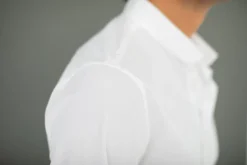 Drapeau Noir Chemise Oxford - Col Inversé Blanc Cheap