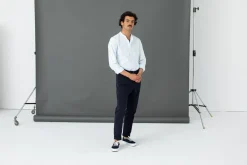Drapeau Noir Chino Militaire à Pince Marine Store