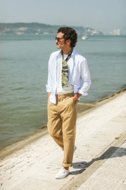 Drapeau Noir Fatigue Pant Japonais - New Fit Beige Best Sale