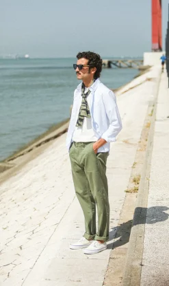 Drapeau Noir Fatigue Pant Japonais - New Fit Khaki Best Sale