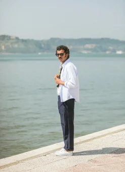Drapeau Noir Fatigue Pant Japonais - New Fit Navy Best Sale