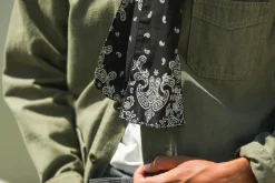 Drapeau Noir Foulard Bandana Japonais Black Online