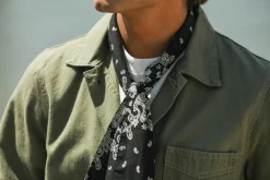 Drapeau Noir Foulard Bandana Japonais Black Online