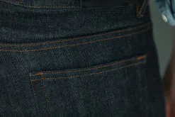 Drapeau Noir Jean Japanese Selvedge Brut - Tapered Fit Indigo Outlet