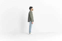 Drapeau Noir Jean Kurabo Selvedge Bleached Light Blue Best Sale