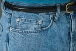 Drapeau Noir Jean Selvedge blue bleach - Comfort Fit Cheap