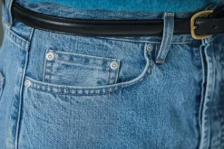 Drapeau Noir Jean Selvedge blue bleach - Comfort Fit Cheap