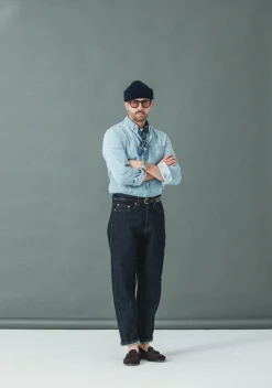 Drapeau Noir Jean Selvedge Blue Raw - Comfort Fit Store