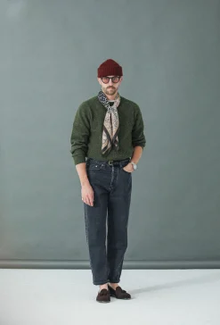 Drapeau Noir Jean Selvedge Noir Stonewash - Comfort Fit Clearance