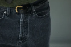 Drapeau Noir Jean Selvedge Noir Stonewash - Comfort Fit Clearance