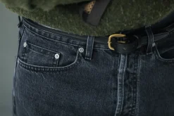 Drapeau Noir Jean Selvedge Noir Stonewash - Comfort Fit Clearance