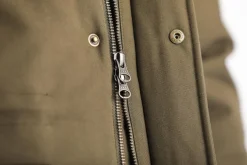 Drapeau Noir Parka Classique Imperméable Khaki Discount