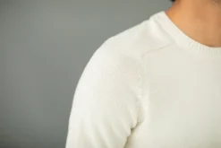Drapeau Noir Pull manches marteau Laine Crème Best