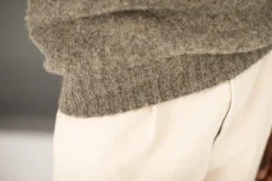Drapeau Noir Pull Shetland 