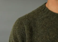 Drapeau Noir Pull Shetland 