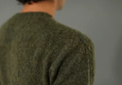 Drapeau Noir Pull Shetland 