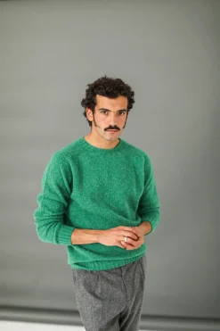Drapeau Noir Pull Shetland "Shaggy" Pixie Cheap