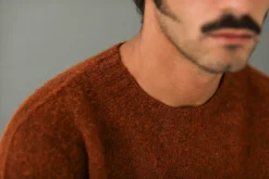 Drapeau Noir Pull Shetland 
