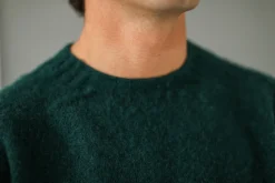 Drapeau Noir Pull Shetland 