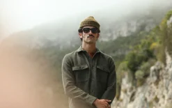 Drapeau Noir Surchemise Lambswool Khaki Sale