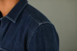 Drapeau Noir Surchemise Militaire Denim Indigo Sale