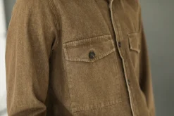 Drapeau Noir Surchemise Militaire Denim Camel Shop