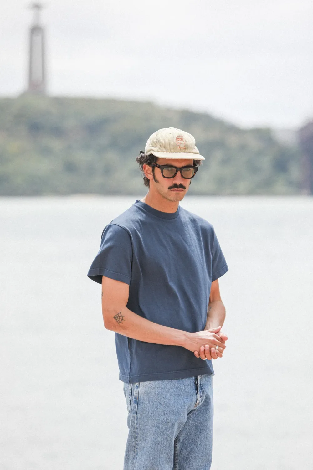 Drapeau Noir Tee-Shirt Comfort Blue Sale