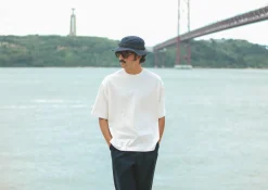 Drapeau Noir Tee-Shirt Comfort Oversized Cream Shop