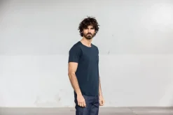 Drapeau Noir Tee-shirt Pocket Marine Navy Clearance