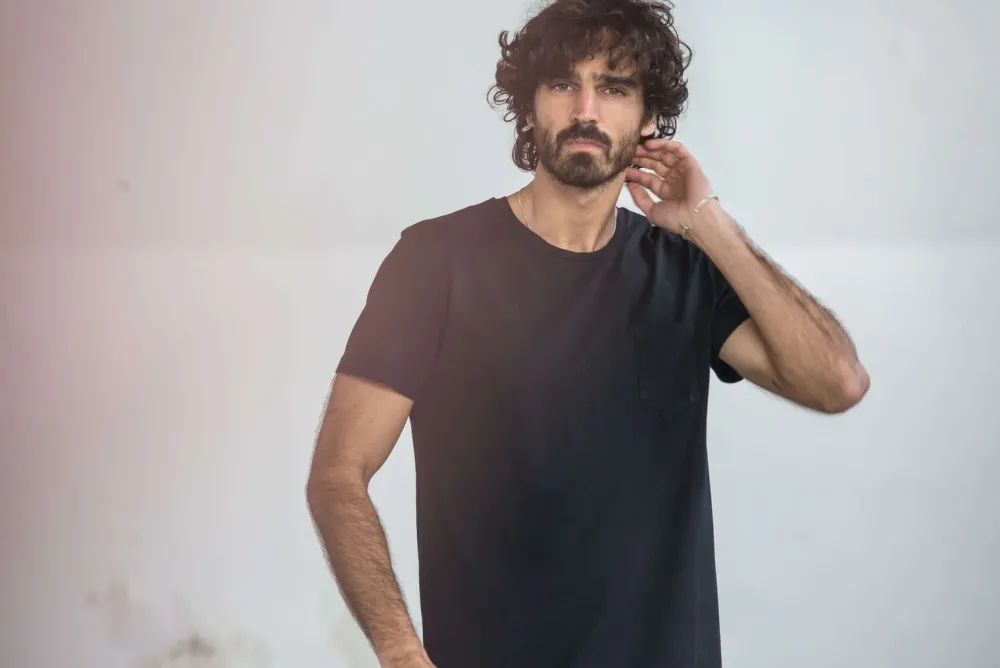 Drapeau Noir Tee-shirt Pocket Noir Black Sale