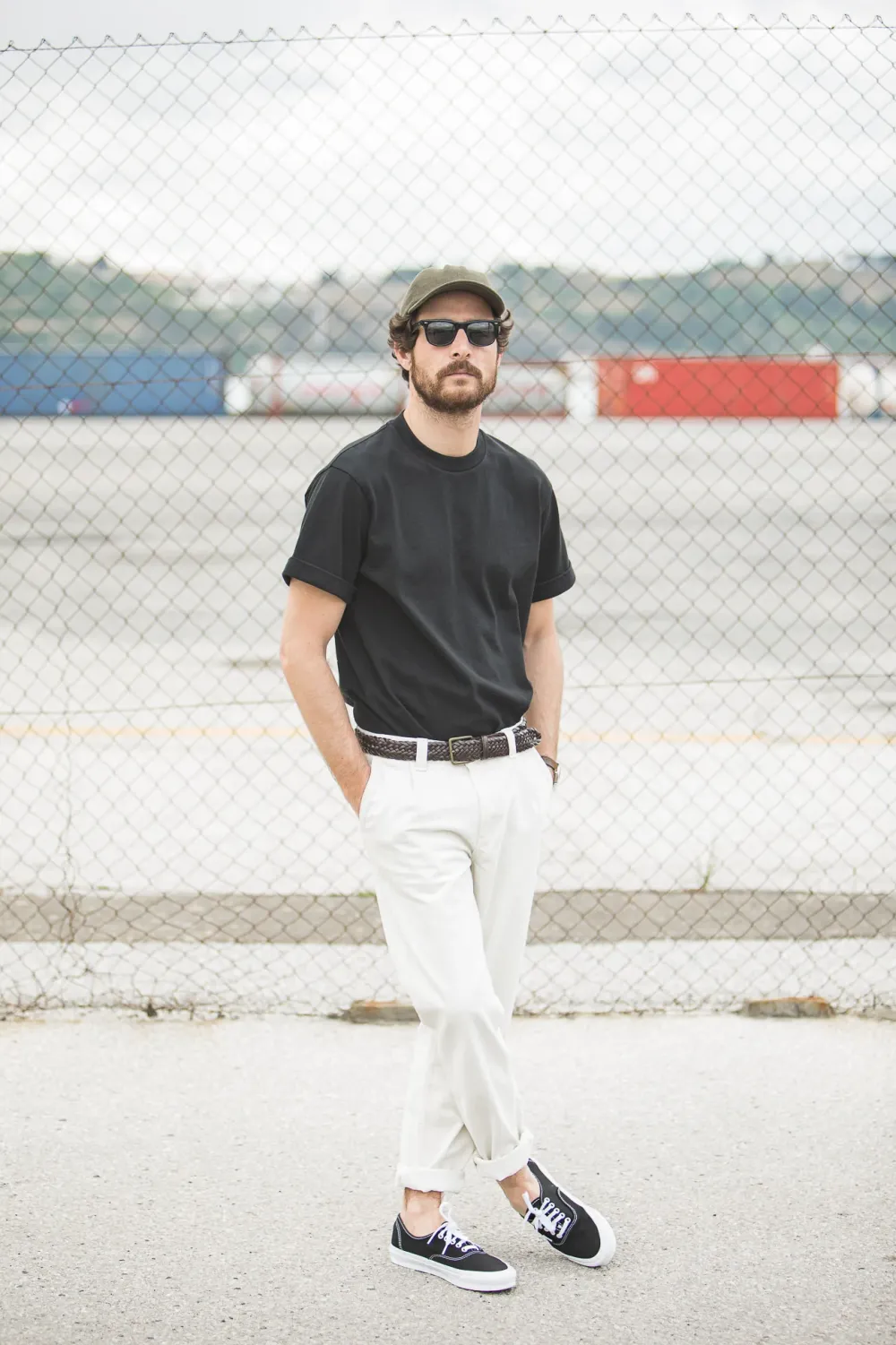 Drapeau Noir T-shirt Confort Noir Online