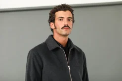 Drapeau Noir Veste Laine & Cachemire e Gris Outlet