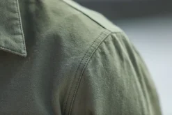 Drapeau Noir Veste Worker Canvas Japonais Khaki - New Fit Sale